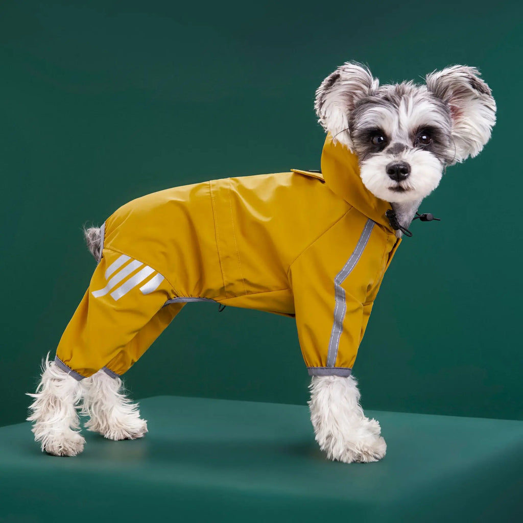 Pet Supplies Dog All-inclusive Four-legged Waterproof Raincoat 1