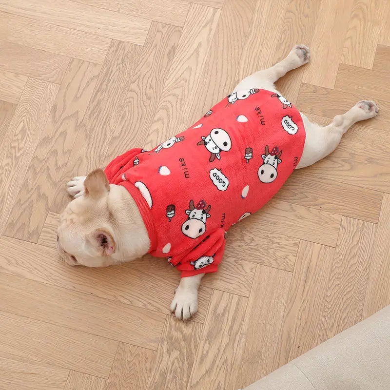Fashion Personality French Plush Pajamas Pets JD Pet Boutique
