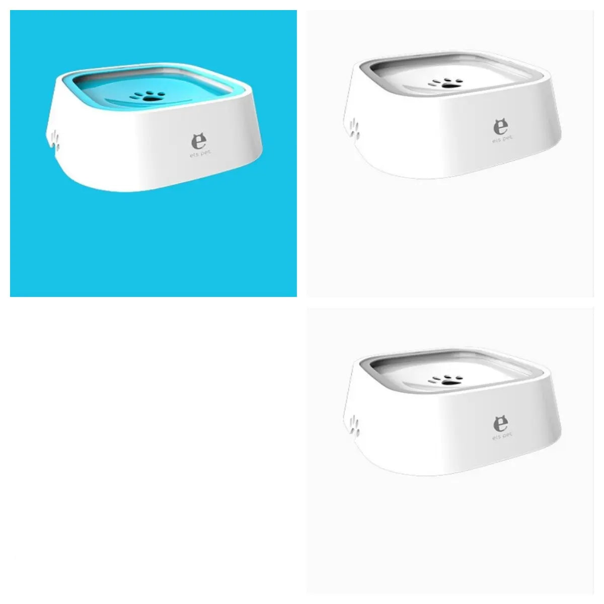 1.5L Cat Dog Water Bowl Carried Floating Bowl Anti-Overflow Slow Water Feeder Dispenser Pet Fountain ABS&PP Dog Supplies JD Pet Boutique