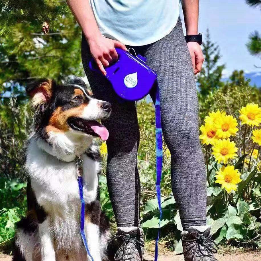 Pet Supplies Bring Your Own Water Bottle, Pet Leash, Dog Leash, Multifunctional Portable Pet Leash