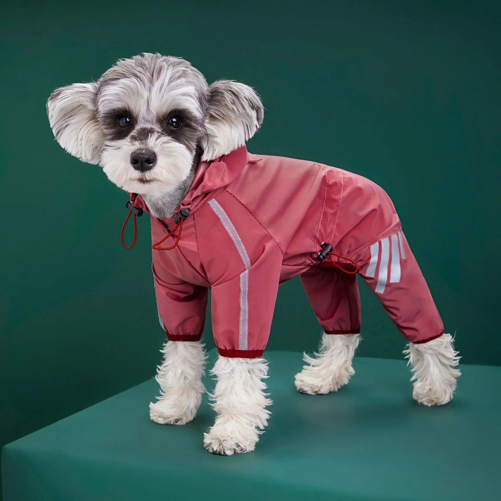 Pet Supplies Dog All-inclusive Four-legged Waterproof Raincoat 1