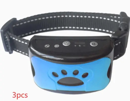 Dog Training Collar Waterproof Electric Pet Remote Control Rechargeable Dogs Trainer Bark Arrester With Shock Vibration Sound JD Pet Boutique