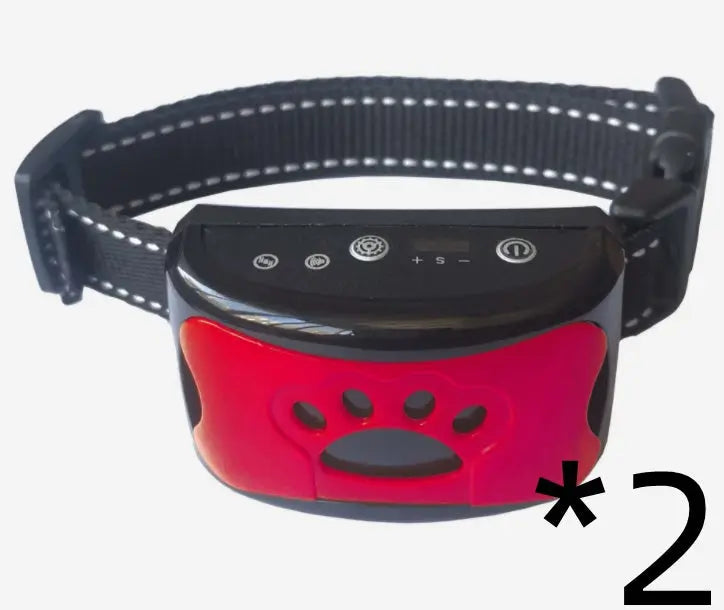 Dog Training Collar Waterproof Electric Pet Remote Control Rechargeable Dogs Trainer Bark Arrester With Shock Vibration Sound JD Pet Boutique