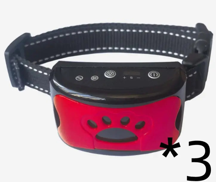 Dog Training Collar Waterproof Electric Pet Remote Control Rechargeable Dogs Trainer Bark Arrester With Shock Vibration Sound JD Pet Boutique