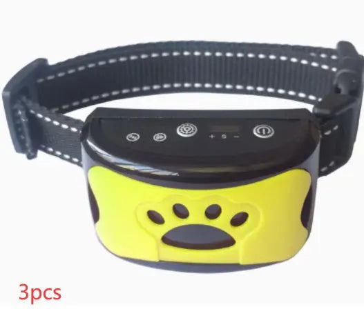 Dog Training Collar Waterproof Electric Pet Remote Control Rechargeable Dogs Trainer Bark Arrester With Shock Vibration Sound JD Pet Boutique