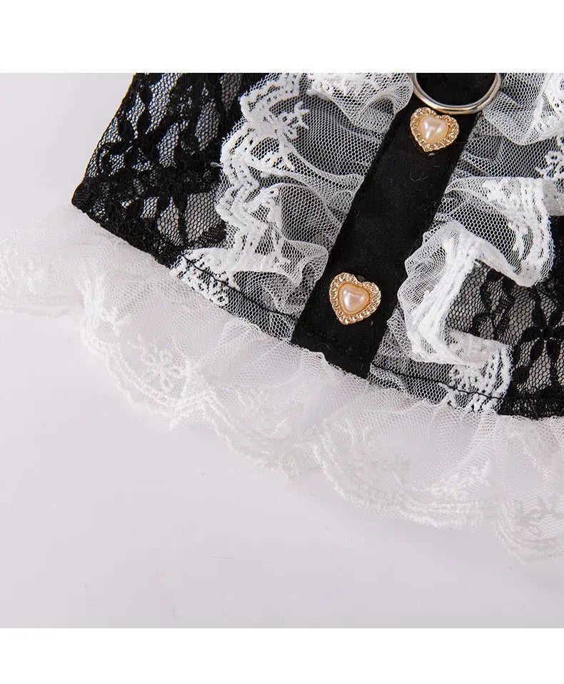Cat Clothes Lace Traction Vest Puppy Kittens Thin Pet Cat Clothing JD Pet Boutique