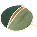 Round Fan Cotton And Linen Wool Warm Semi Enclosed Pet Nest For Cat Small Dog 1