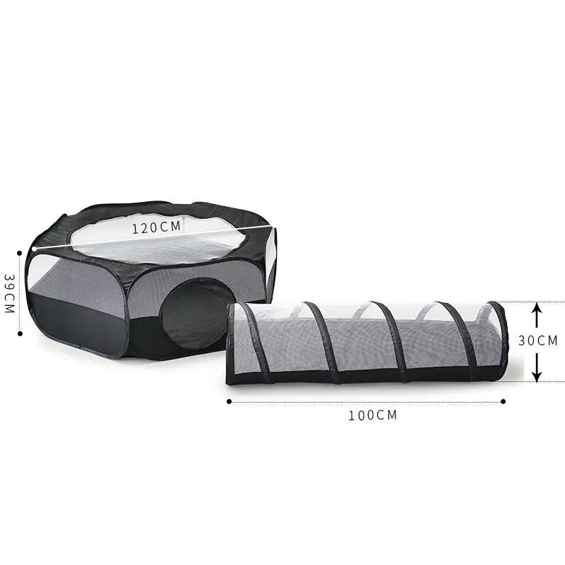Pet Cat Removable Foldable Comfortable Touch Multifunctional Not Taking Up Space Cat Tunnel Not Stained With Hair Cat Supplies JD Pet Boutique