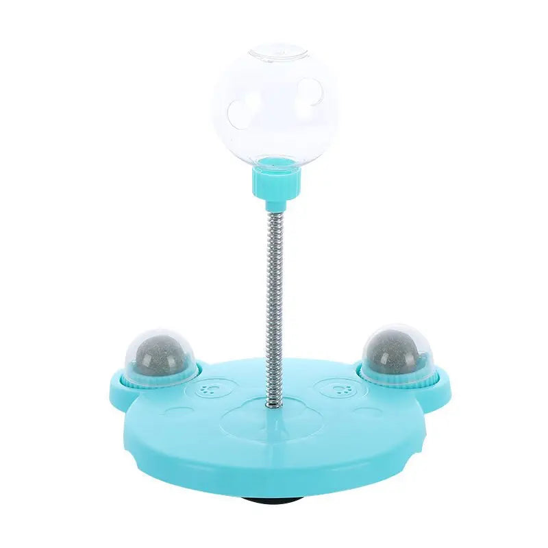 Pet Feeder Cat Toy Pets Leaking Food Ball Self-Playing Tumbler Funny Swing Feeder Puzzle Toys Playing Training Dispenser Bowl 1