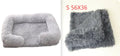 Plush Round Pet Bed Dog Bed Winter 1