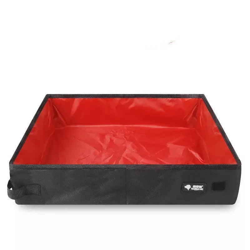 Portable Cat Litter Box Foldable To Carry JD Pet Boutique